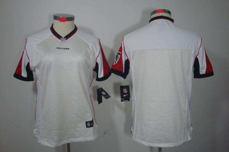 Women NEW NFL Atlanta Falcons Blank White jerseys