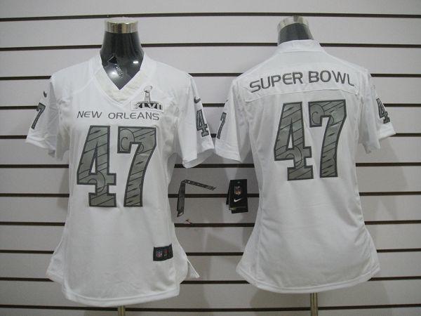 Women NEW New Oraleans 47Th Super Bowl Limited Jerseys
