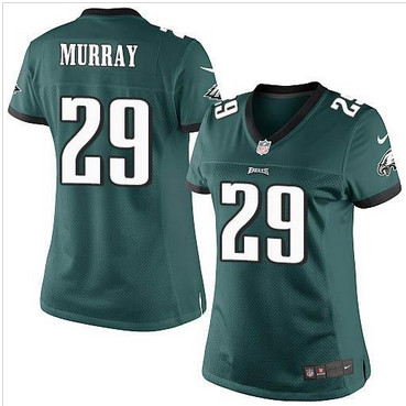 Women NEW Philadelphia Eagles #29 DeMarco Murray Midnight Green Team Color Stitched NFL New Limited Jersey