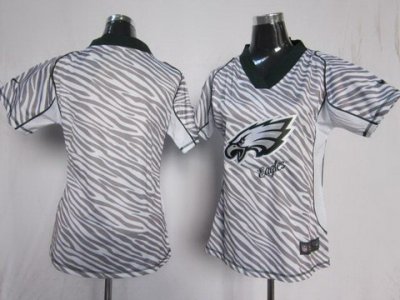 Women NEW Philadelphia Eagles Blank FEM FAN Zebra NEW NFL Jerseys