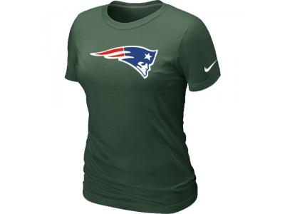 Women New England Patriots D.Green Logo T-Shirt