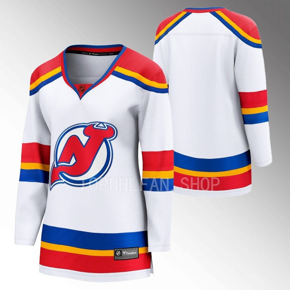 Women New Jersey Devils Special Edition 2.0 White Jersey Breakaway