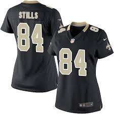 Women New New Orleans Saints 84 Kenny Stills black Jerseys