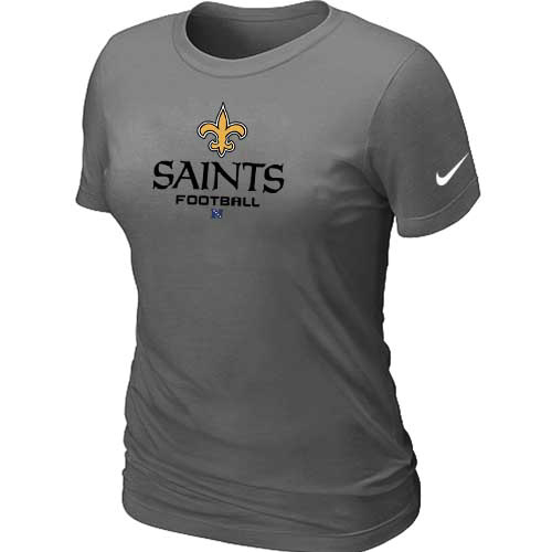Women New Orleans Sains D.Grey T-Shirt