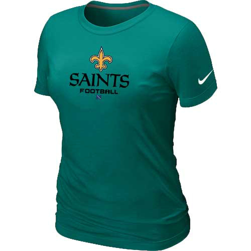 Women New Orleans Sains L.Green T-Shirt