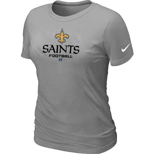 Women New Orleans Sains L.Grey T-Shirt