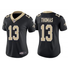Women New Orleans Saints #13 Michael Thomas Black Vapor Untouchable Limited Jersey