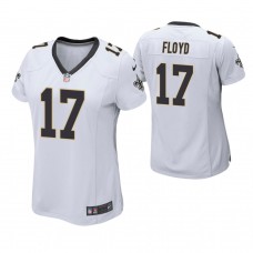 Women New Orleans Saints #17 Michael Floyd White Game Jersey