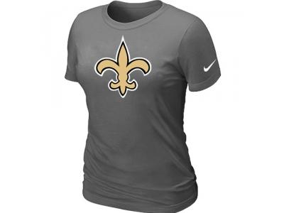 Women New Orleans Saints D.Grey Logo T-Shirt