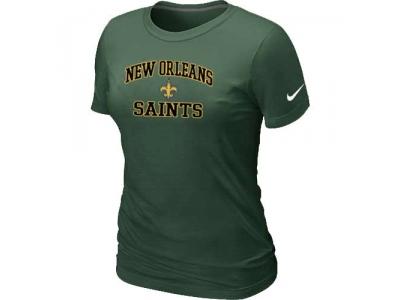Women New Orleans Saints Heart & Soul D.Green T-Shirt