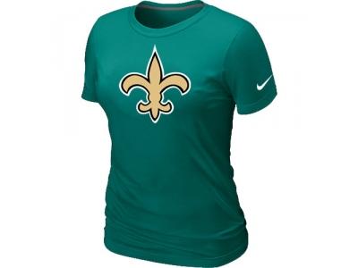 Women New Orleans Saints L.Green Logo T-Shirt