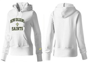 Women New Orleans Saints Logo Pullover Hoodie-- (10)