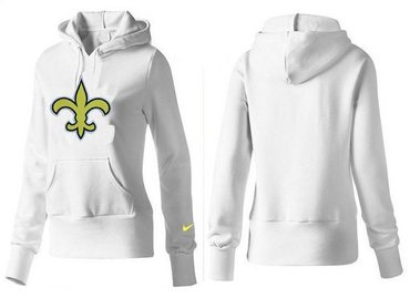 Women New Orleans Saints Logo Pullover Hoodie