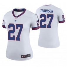 Women New York Giants #27 Darian Thompson White Color Rush Legend Jersey