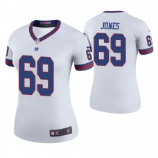 Women New York Giants #69 Brett Jones White Color Rush Legend Jersey