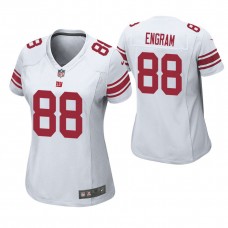 Women New York Giants #88 Evan Engram White Game Jersey