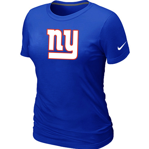 Women New York Giants Blue T-Shirts