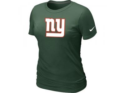 Women New York Giants D.Green Logo T-Shirt