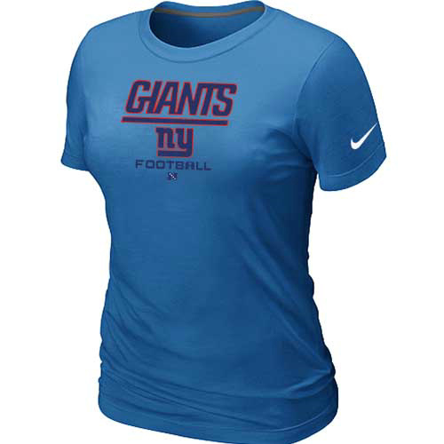 Women New York Giants L.blue T-Shirt