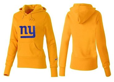 Women New York Giants Logo Pullover Hoodie-- (14)