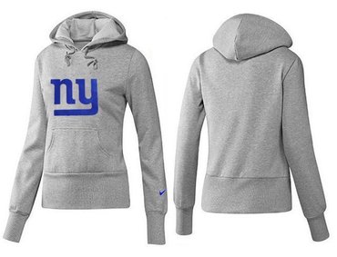 Women New York Giants Logo Pullover Hoodie-- (15)