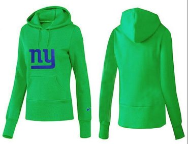 Women New York Giants Logo Pullover Hoodie-- (16)