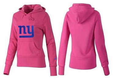 Women New York Giants Logo Pullover Hoodie-- (17)