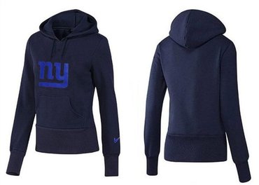 Women New York Giants Logo Pullover Hoodie-- (18)