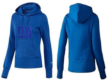 Women New York Giants Logo Pullover Hoodie-- (19)