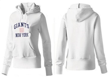 Women New York Giants Logo Pullover Hoodie-- (20)