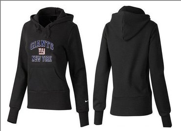 Women New York Giants Logo Pullover Hoodie-- (22)