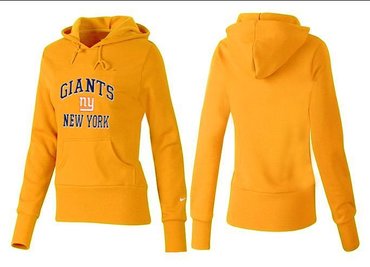 Women New York Giants Logo Pullover Hoodie-- (25)