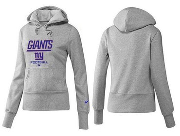 Women New York Giants Logo Pullover Hoodie-- (35)