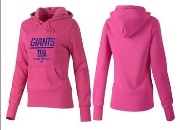Women New York Giants Logo Pullover Hoodie-- (37)