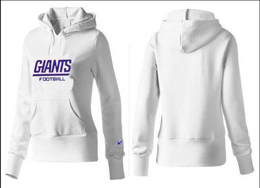 Women New York Giants Logo Pullover Hoodie-- (40)