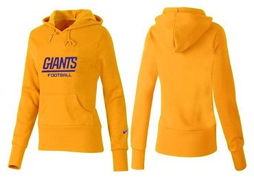 Women New York Giants Logo Pullover Hoodie-- (44)
