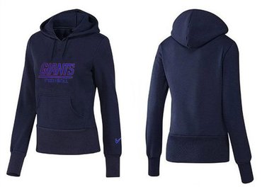 Women New York Giants Logo Pullover Hoodie-- (48)