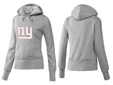 Women New York Giants Logo Pullover Hoodie-- (6)