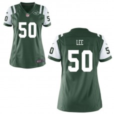Women New York Jets #50 Darron Lee Green Game Jersey