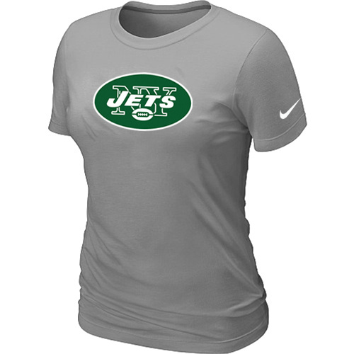 Women New York Jets L.Grey T-Shirts