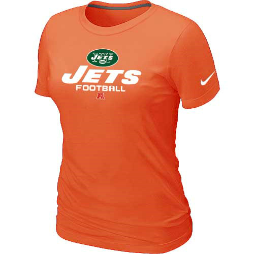 Women New York Jets Orange T-Shirt
