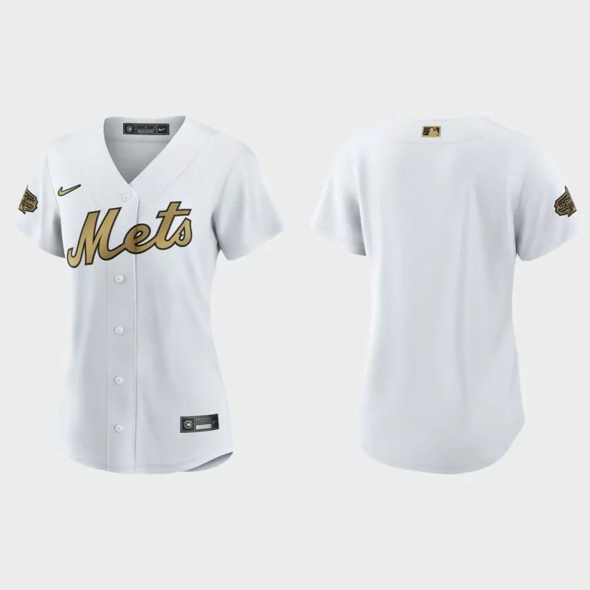 Women New York Mets White 2022 MLB All-Star Game Replica Jersey