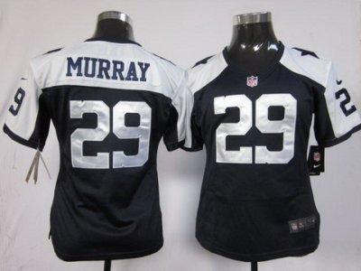 Women NEW  Dallas Cowboys 29# Demarco Murray Blue Thankgivings NEW NFL Jerseys
