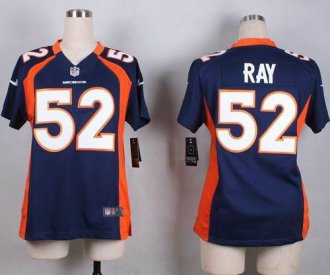 Women Nike Denver Broncos #52 Shane Ray Blue Alternate Stitched NFL New Elite Jersey