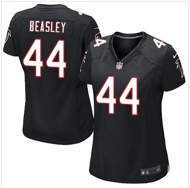 Women Nike Falcons #44 Vic Beasley Black Alternate Stitched NFL Elite Jersey