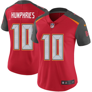 Women Nike NFL Tampa Bay Buccaneers #10 Adam Humphries Elite Red Jersey