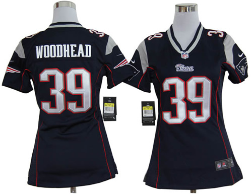 women NEW new england patriots 39 danny woodhead blue jerseys