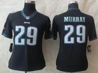 Women Nike Philadelphia Eagles #29 DeMarco Murray Black Alternate Stitched NFL New Limited Jersey