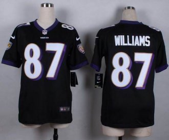 Women Nike Ravens #87 Maxx Williams Black Alternate Stitched NFL New Elite jersey