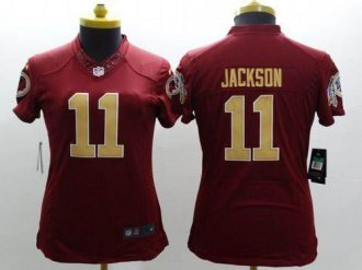Women Nike Redskins #11 DeSean Jackson Burgundy Red Alternate Stitched NFL Limited Jersey